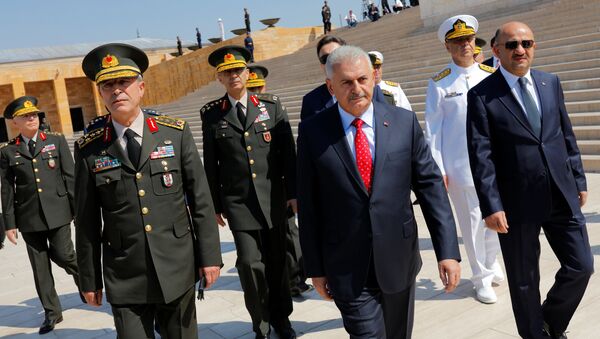 Премьер-министр Турции Бинали Йылдырым - اسپوتنیک افغانستان  
