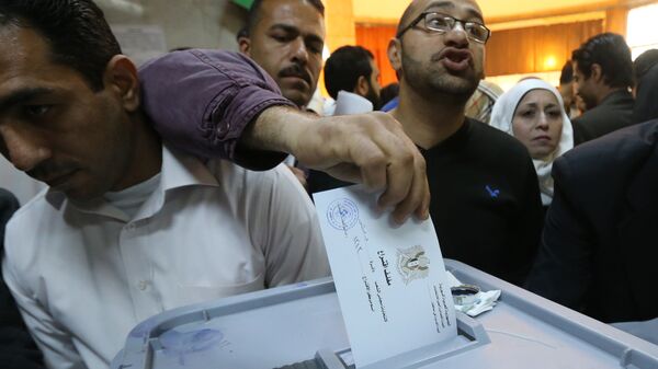 Парламентские выборы в Сирии  - اسپوتنیک افغانستان  