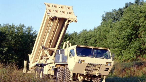 آزمایش سیستم راکتی THAAD امریکایی در خاور میانه + ویدئو  - اسپوتنیک افغانستان  