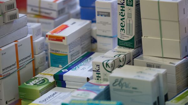 Лекарства в одной из аптек Москвы - اسپوتنیک افغانستان  