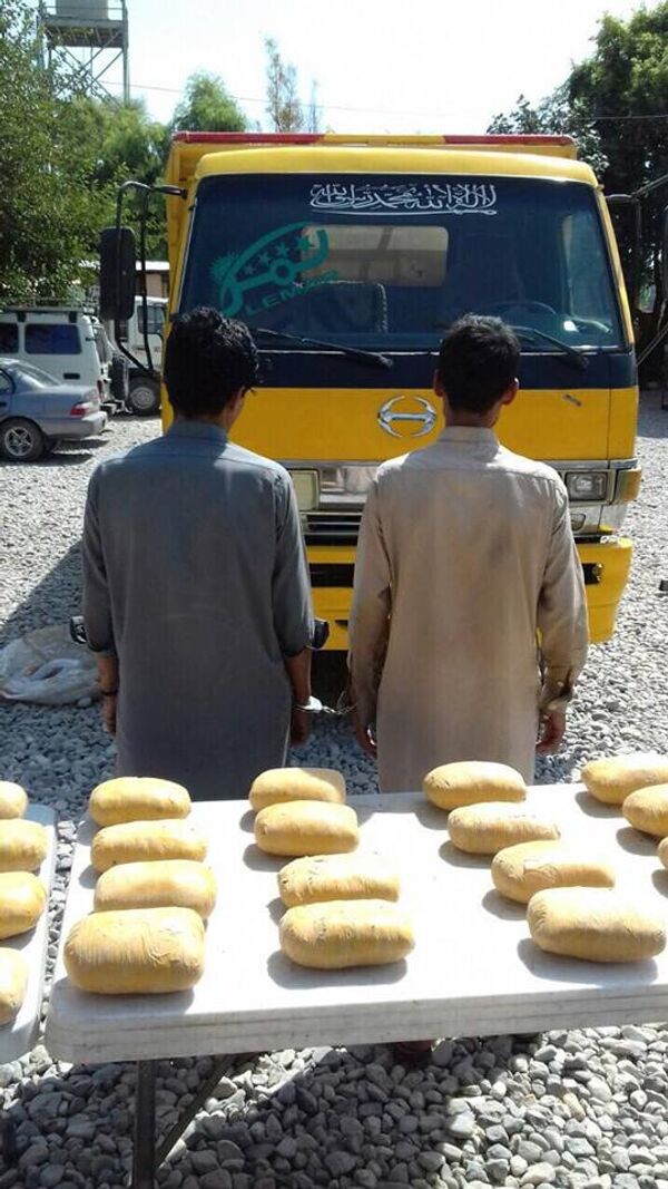 سه فابریلکه بزرگ تولید هیرویین در بدخشان تخریب شدند - اسپوتنیک افغانستان  