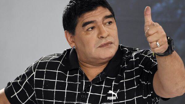 Diego Maradona, futbolista argentino  - اسپوتنیک افغانستان  