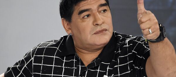 Diego Maradona, futbolista argentino Diego Maradona, futbolista argentino - اسپوتنیک افغانستان