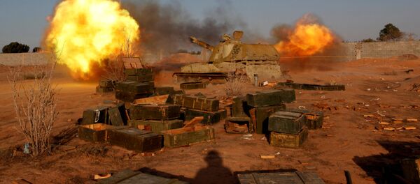 Бой Вооруженных сил Ливии с ИГ в Сирте Бой Вооруженных сил Ливии с ИГ в Сирте - اسپوتنیک افغانستان