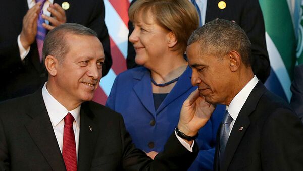 اردوغان پیشنهاد اوباما را در مورد عملیات مشترک در سوریه پذیرفت - اسپوتنیک افغانستان  