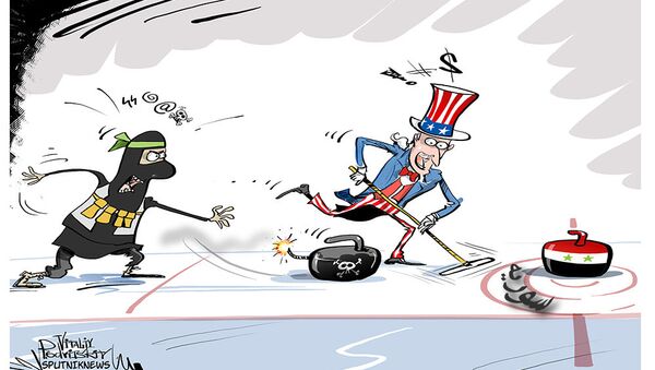 حمله آمریکا به ارتش سوریه حمایت از داعش بوده است - اسپوتنیک افغانستان  