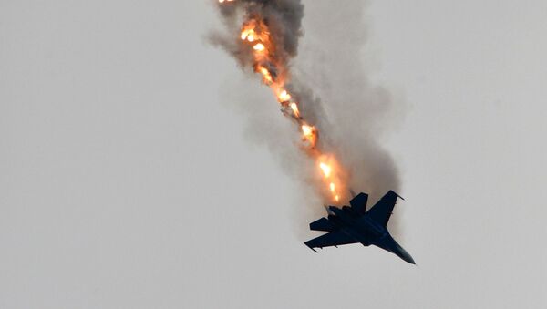 سقوط جنگنده سو – 27 روسی در امریکا - اسپوتنیک افغانستان  