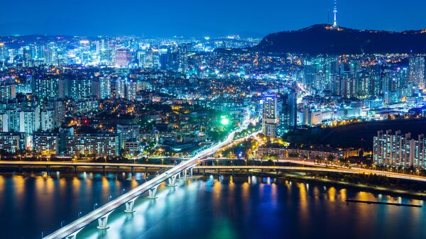 Вид на город Сеул в Южной Корее - اسپوتنیک افغانستان  