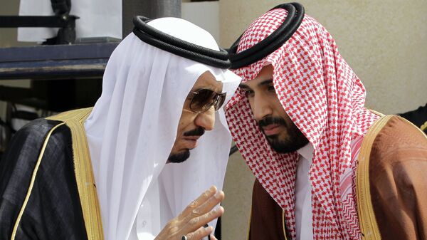 Король Саудовской Аравии Салман ибн Абдул-Азиз Аль Сауд и принц Мухаммед бен Салман - اسپوتنیک افغانستان  