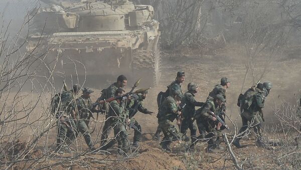 محاصره جبهه النصرا در سوریه - اسپوتنیک افغانستان  