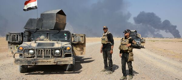 حمله الحشد الشعبی به مواضع داعش در سرحد با سوریه حمله الحشد الشعبی به مواضع داعش در سرحد با سوریه - اسپوتنیک افغانستان