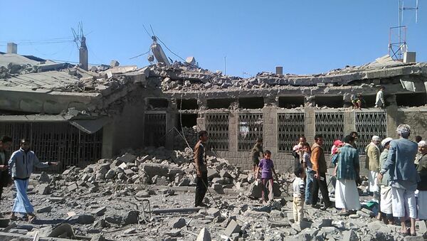 Разрушенные здания в Сане - اسپوتنیک افغانستان  