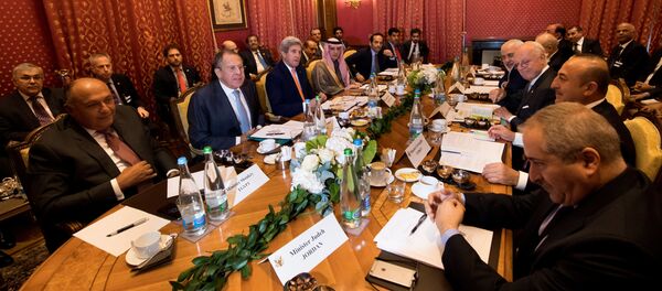 Главы МИД стран на переговорах в Лозанне - اسپوتنیک افغانستان  