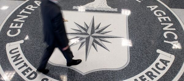 Эмблема Центрального разведывательного управления в главном офисе в Лэнгли, Вирджиния - اسپوتنیک افغانستان  