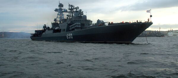 Большой противолодочный корабль Адмирал Чабаненко Северного флота России Большой противолодочный корабль Адмирал Чабаненко Северного флота России - اسپوتنیک افغانستان