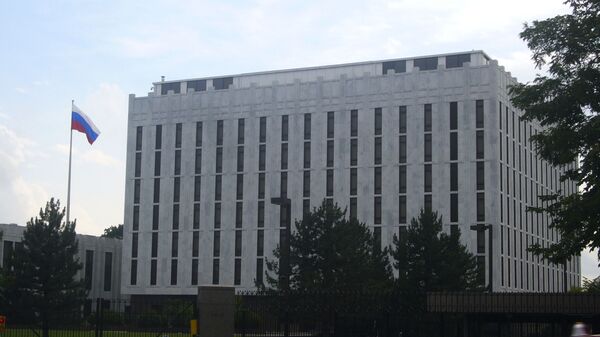 Здание Российского посольства в Вашингтоне - اسپوتنیک افغانستان  
