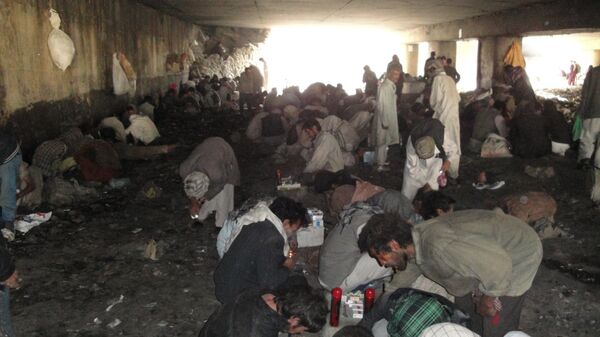 اعتیاد به مواد مخدر، سونامی خاموش در افغانستان - اسپوتنیک افغانستان  