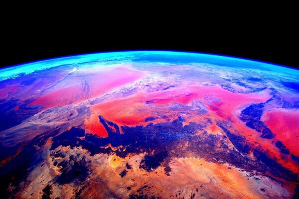 تصویر زمین از فضا، توسط فضا نورد اسکات کلی از استیشن بین المللی فضایی - اسپوتنیک افغانستان  