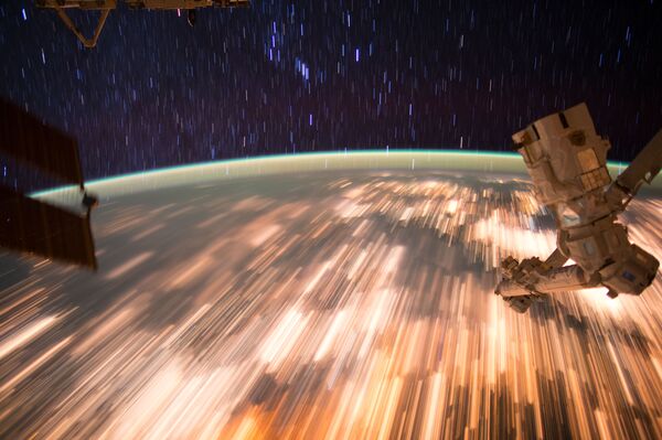 عکس زمین گرفته شده از ایستگاه  فضایی بین المللی - اسپوتنیک افغانستان  
