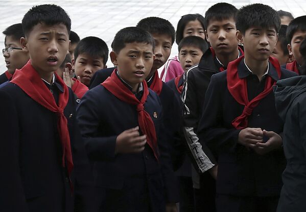 دانش آموزان کوریای شمالی - اسپوتنیک افغانستان  