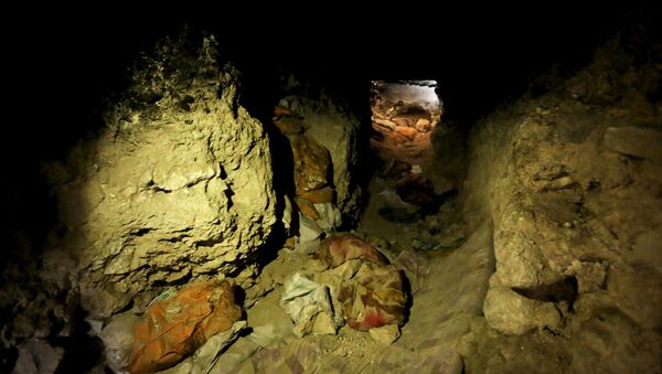 Подземный тоннель, прорытый боевиками Исламского государства в Синджаре - اسپوتنیک افغانستان  
