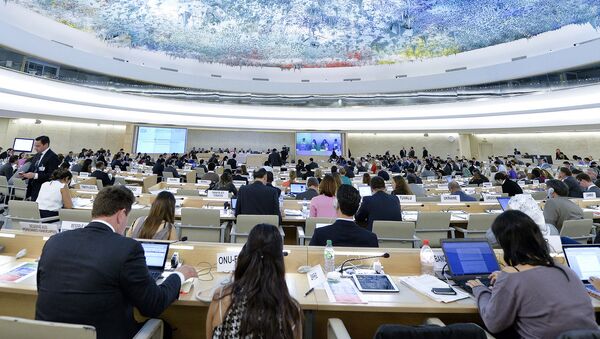 Заседание совета ООН по правам человека - اسپوتنیک افغانستان  