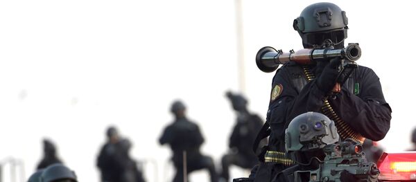 Саудовский спецназ на церемонии в Эр-Рияде - اسپوتنیک افغانستان  