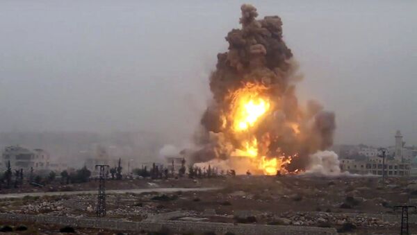 حلب مورد حملات راکتی قرار گرفت - اسپوتنیک افغانستان  