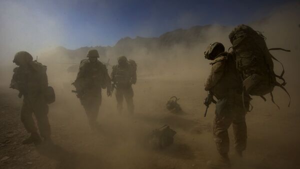 Американские десантники в Афганистане - اسپوتنیک افغانستان  