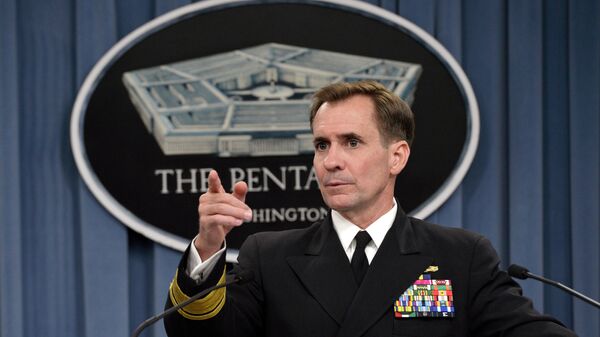 Pentagon Press Secretary Rear Admiral John Kirby - اسپوتنیک افغانستان  