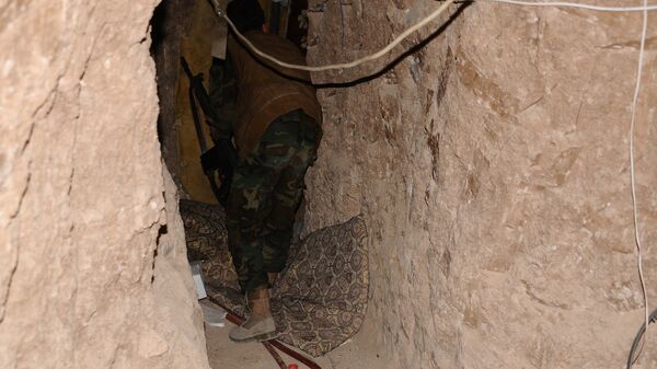 اسرائیل تونل فلسطینیان را تخریب کرد - اسپوتنیک افغانستان  
