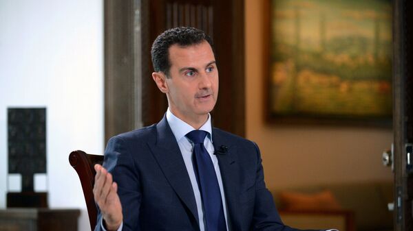بشار اسد: در سوریه بحث بر این است که از ترامپ و کلنتون کدام یک بدتر است. - اسپوتنیک افغانستان  