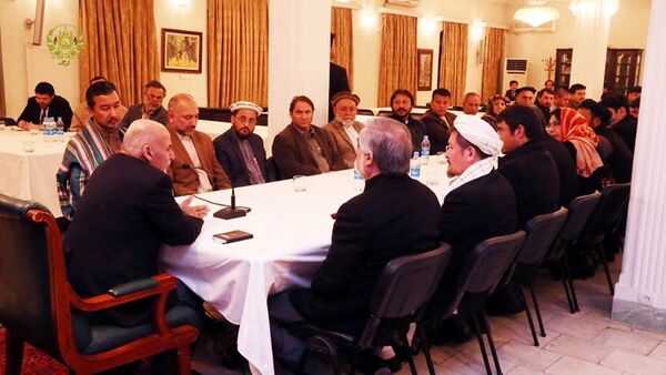 اشرف‌غنی: ما در صدد تقابل با مجلس نمایندگان نیستیم - اسپوتنیک افغانستان  