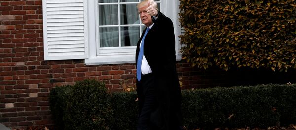 Выбранный президент США Дональд Трамп в Нью-Джерси Выбранный президент США Дональд Трамп в Нью-Джерси - اسپوتنیک افغانستان