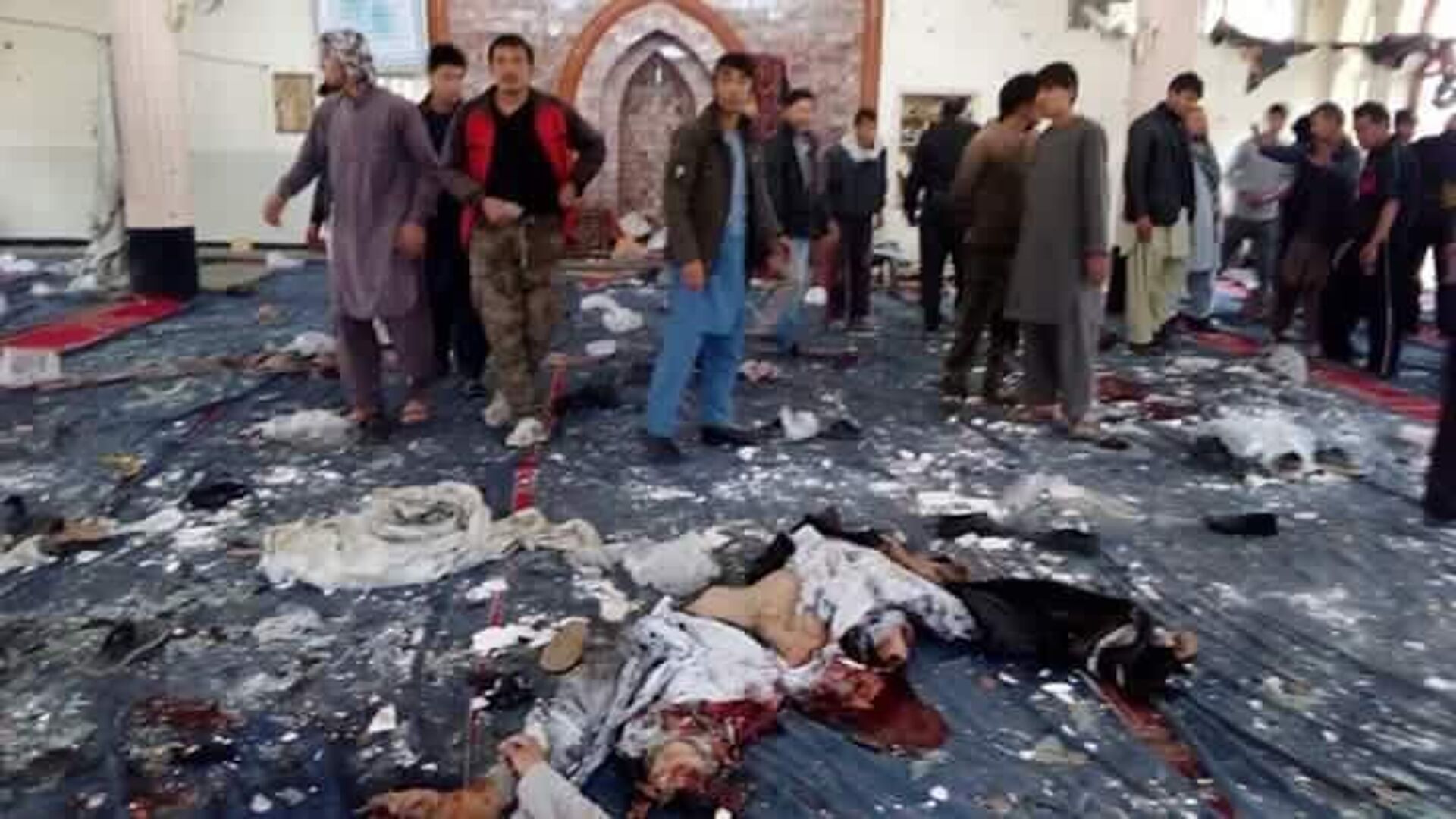 کمیسیون حقوق بشر: حمله بر مسجد باقرالعلوم جنایت جنگی است - اسپوتنیک افغانستان  , 1920, 01.11.2022