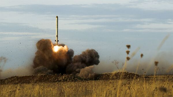 Пуск ракеты Искандер-М под Астраханью - اسپوتنیک افغانستان  