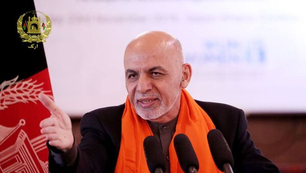 اشرف غنی: طالبان به دستور حلقات بیگانه کابل را ویران می‌کنند - اسپوتنیک افغانستان  