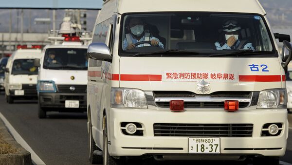 Машина скорой помощи в Японии - اسپوتنیک افغانستان  