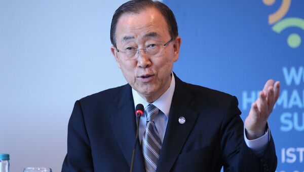 بان کی مون، دبیرکل سازمان ملل  متحد - اسپوتنیک افغانستان  
